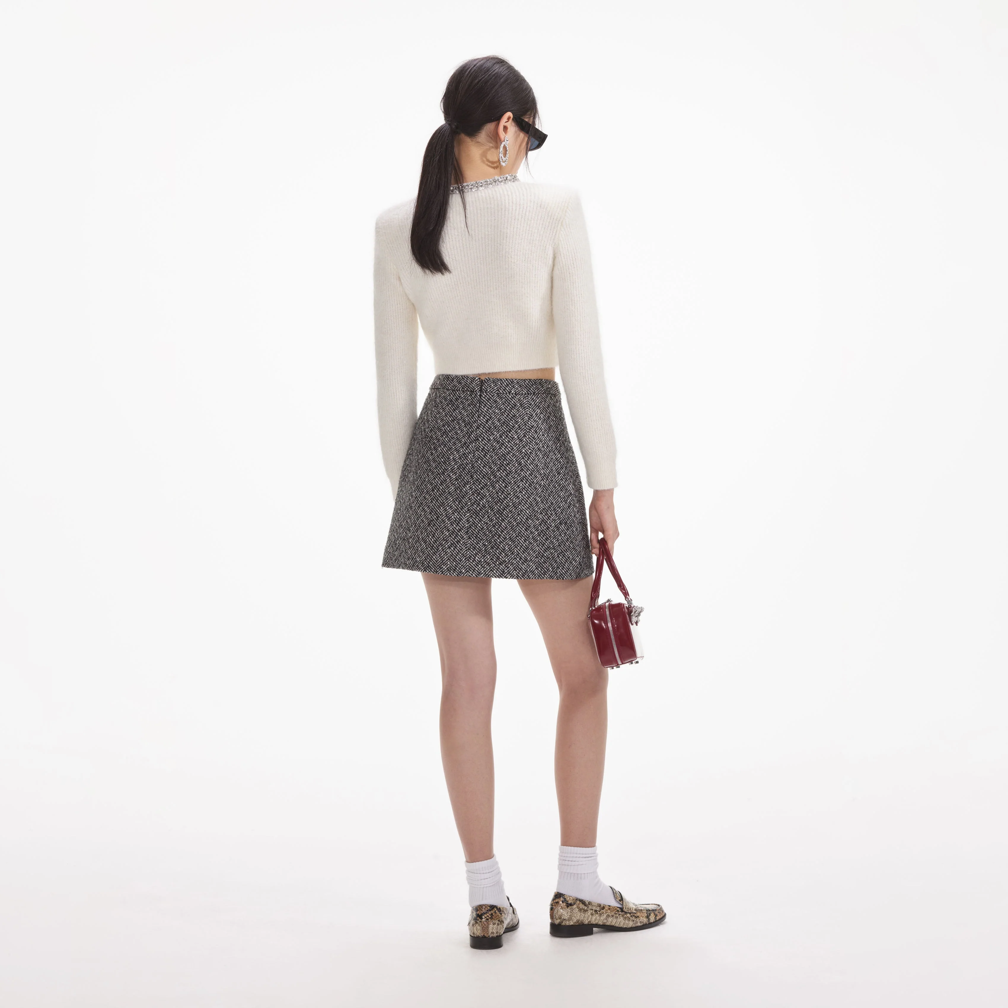 Cream Soft Knit Cardigan - Image 3
