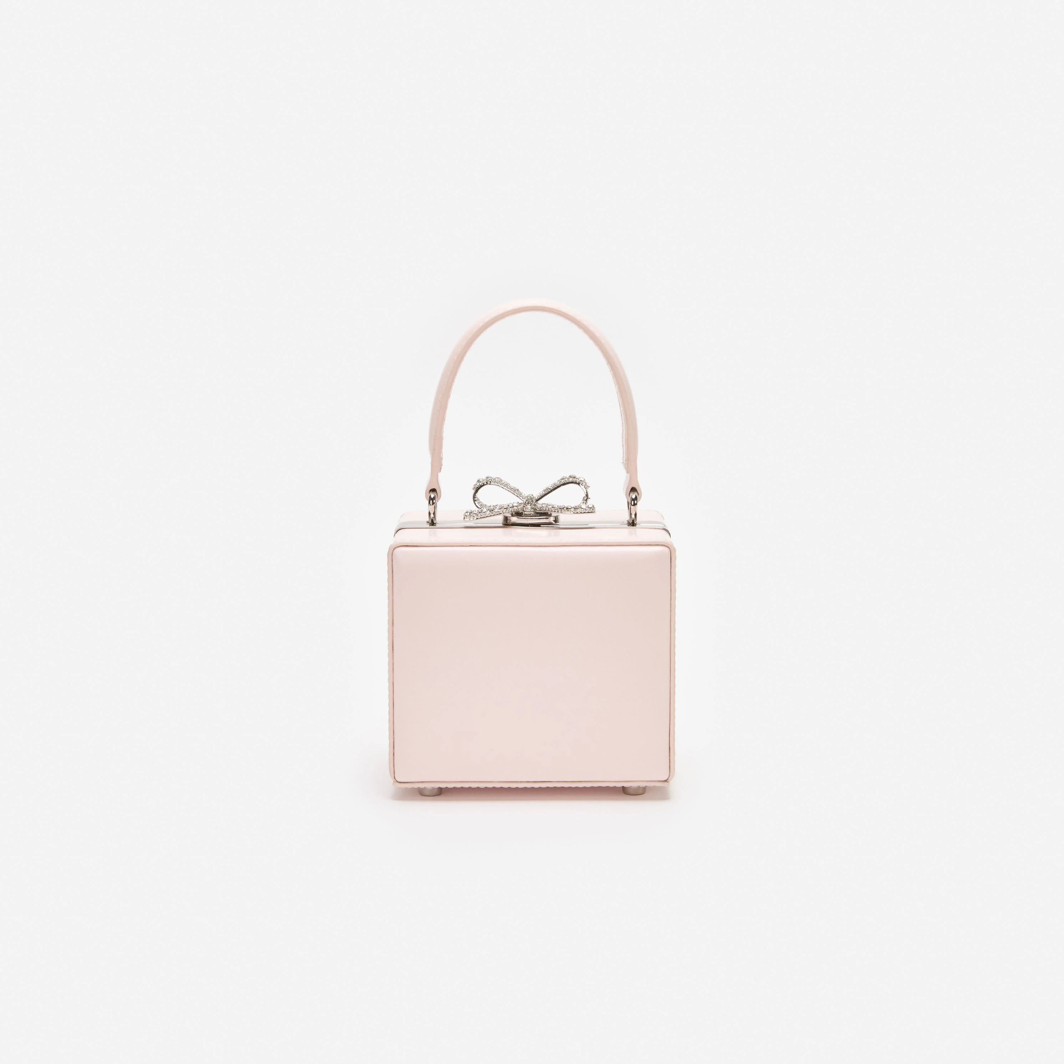 Pink Leather Micro Bag