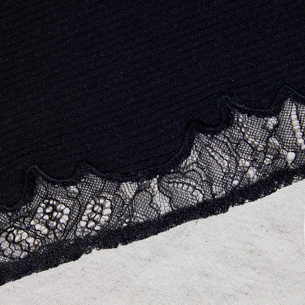 Black Viscose Knitted Midi Dress - Image 6