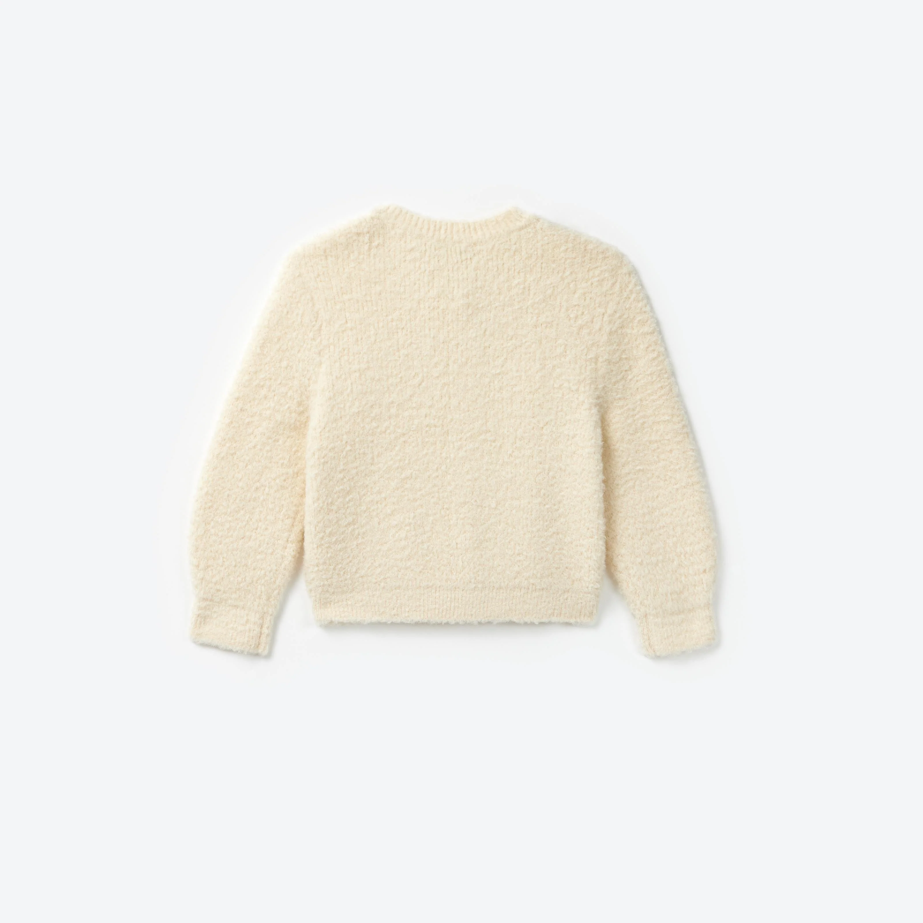 Cream Soft Knit Cardigan - Image 2