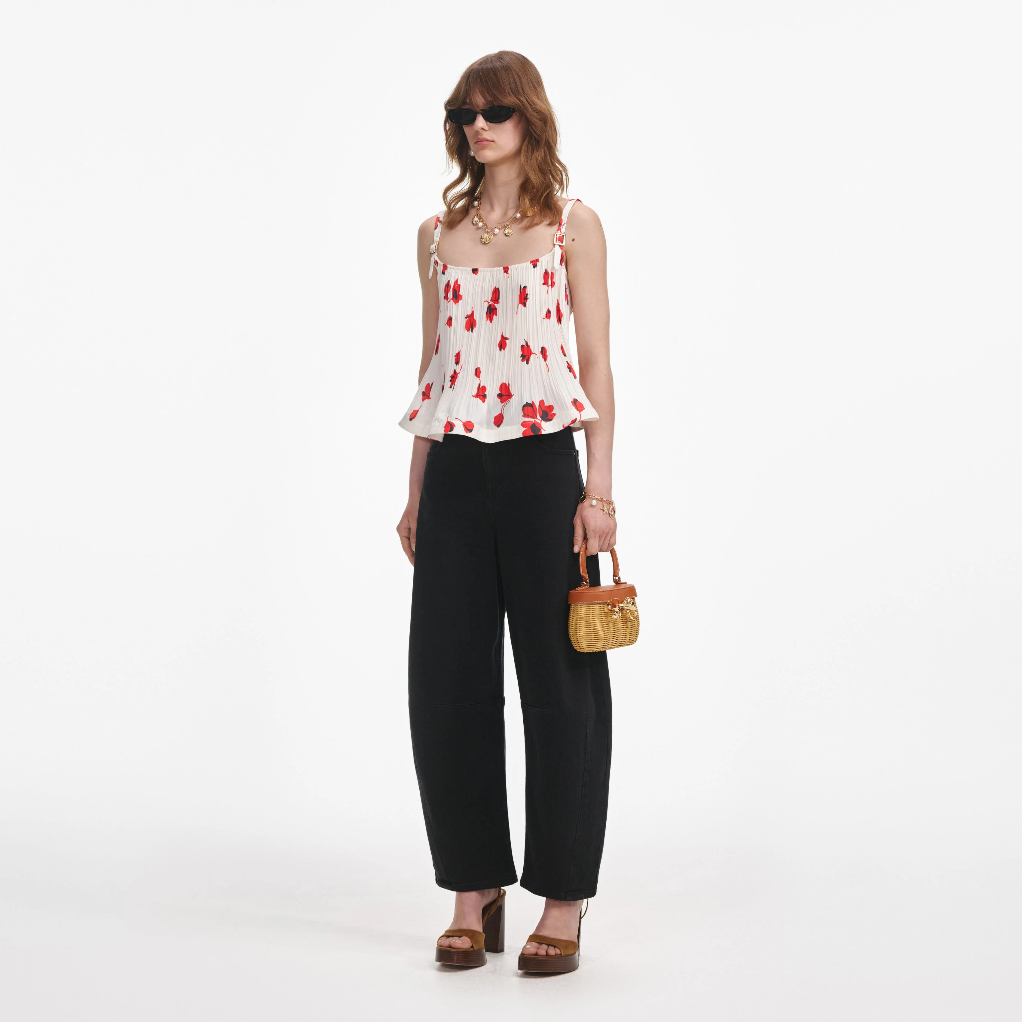 Black Barrel Leg Jeans - Image 2