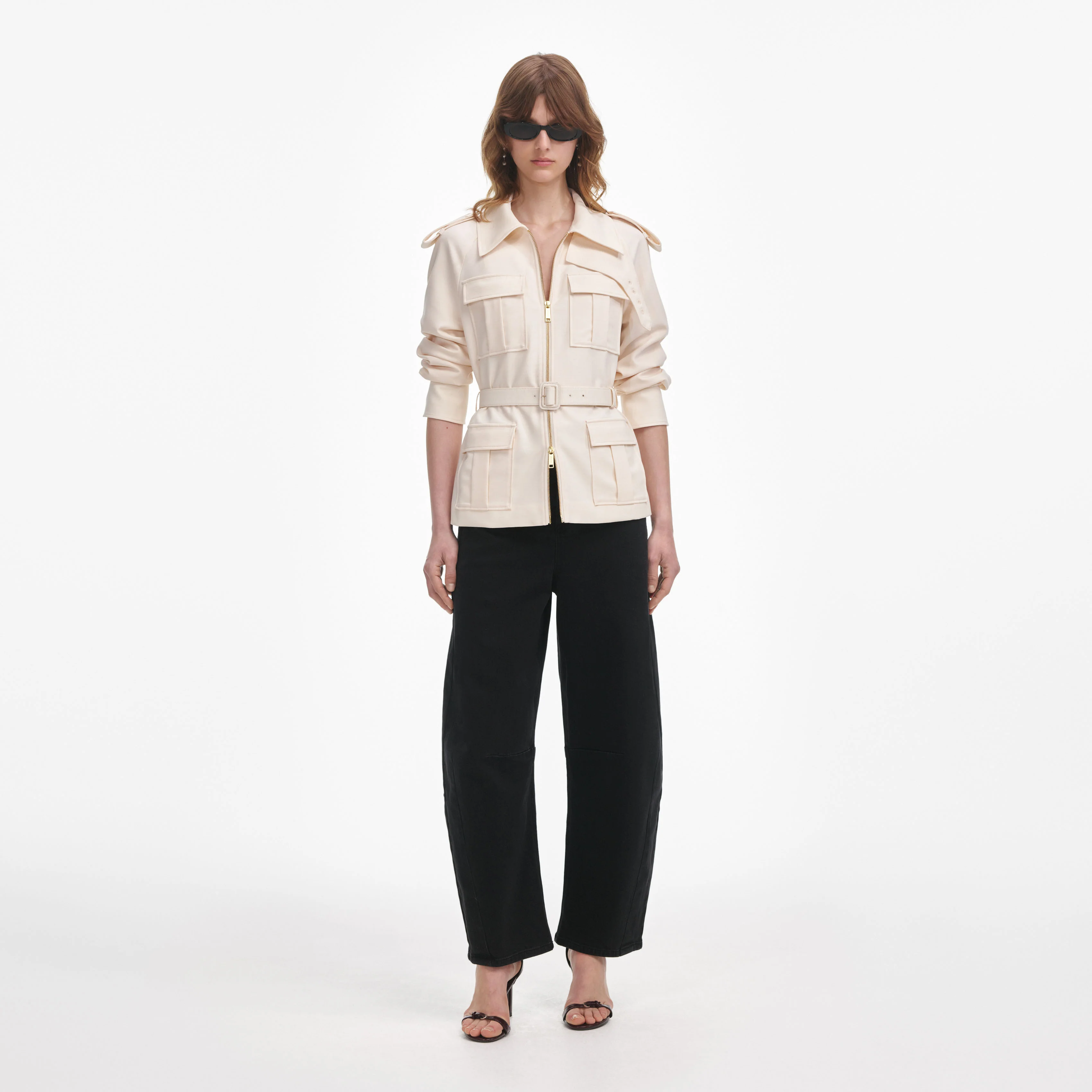Cream Twill Jacket - Image 5