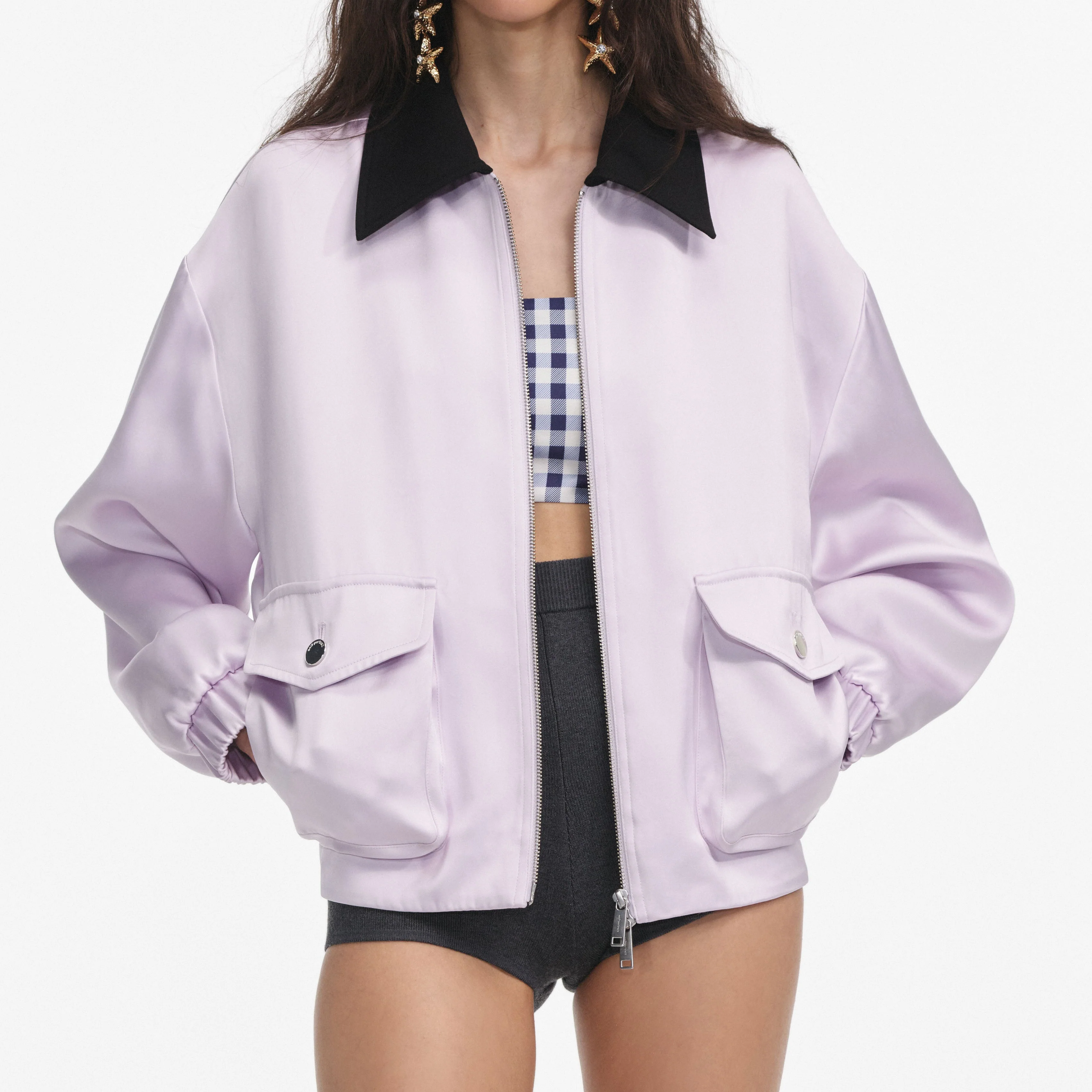 Lilac Viscose Jacket - Image 4
