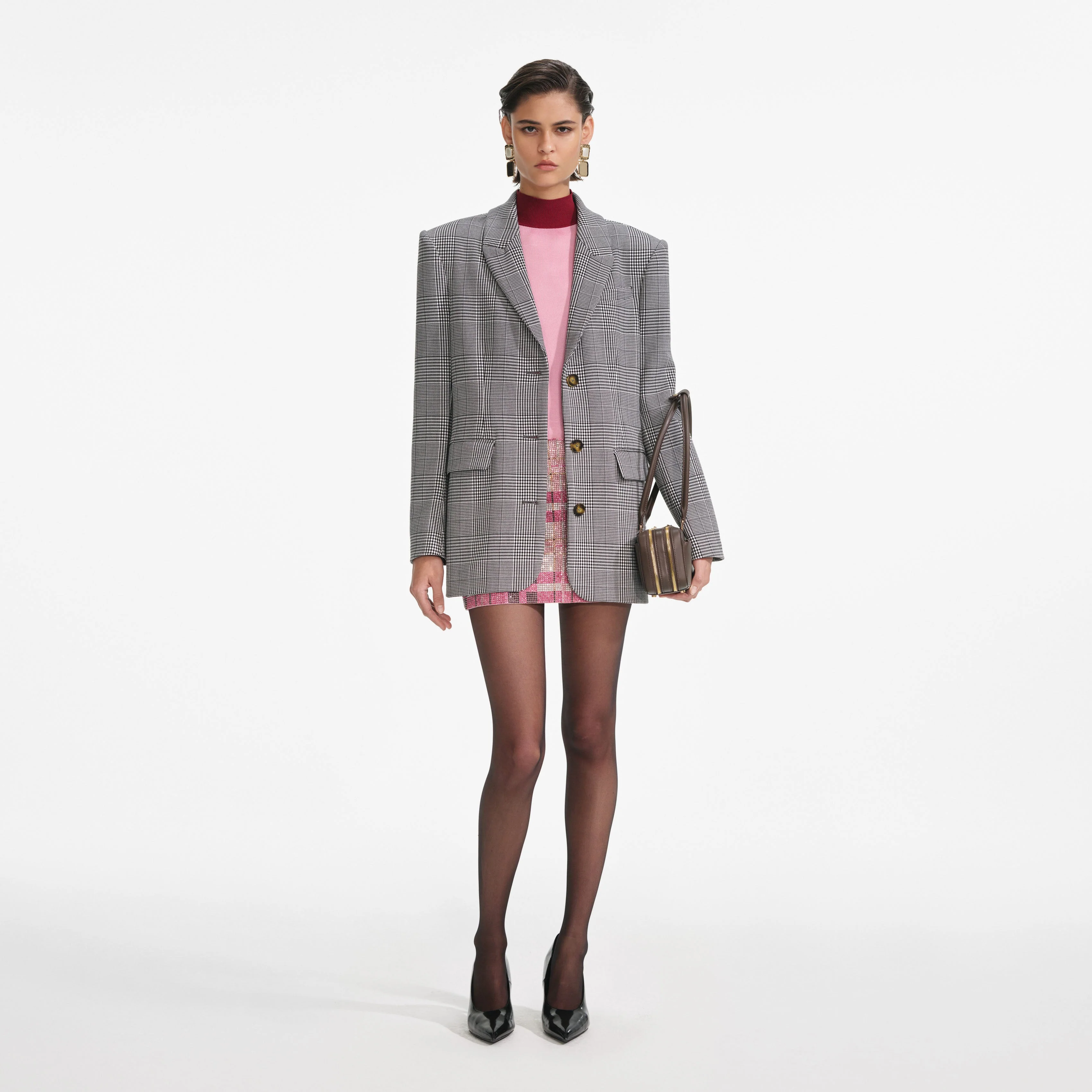 Prince Of Wales Check Blazer