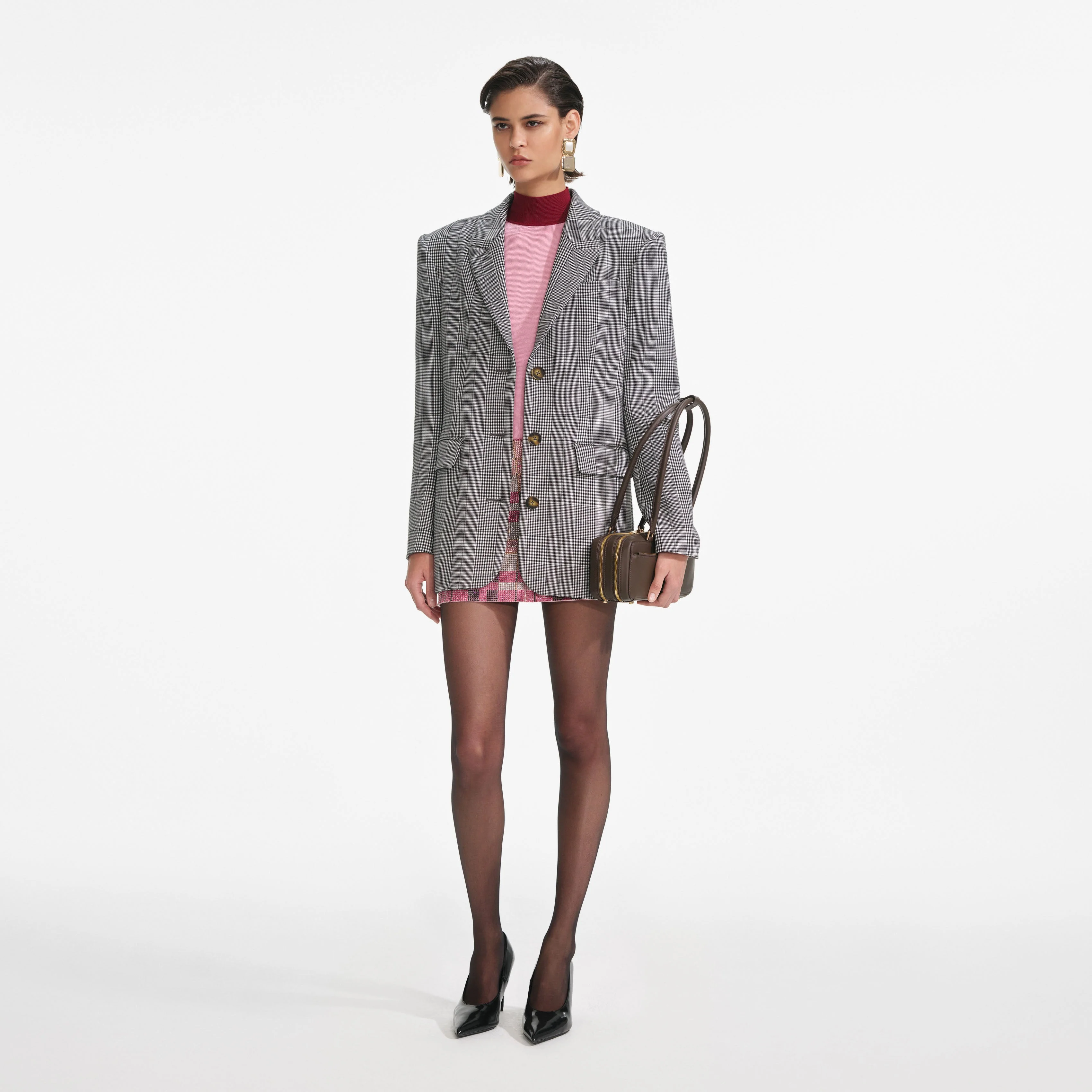 Prince Of Wales Check Blazer - Image 2