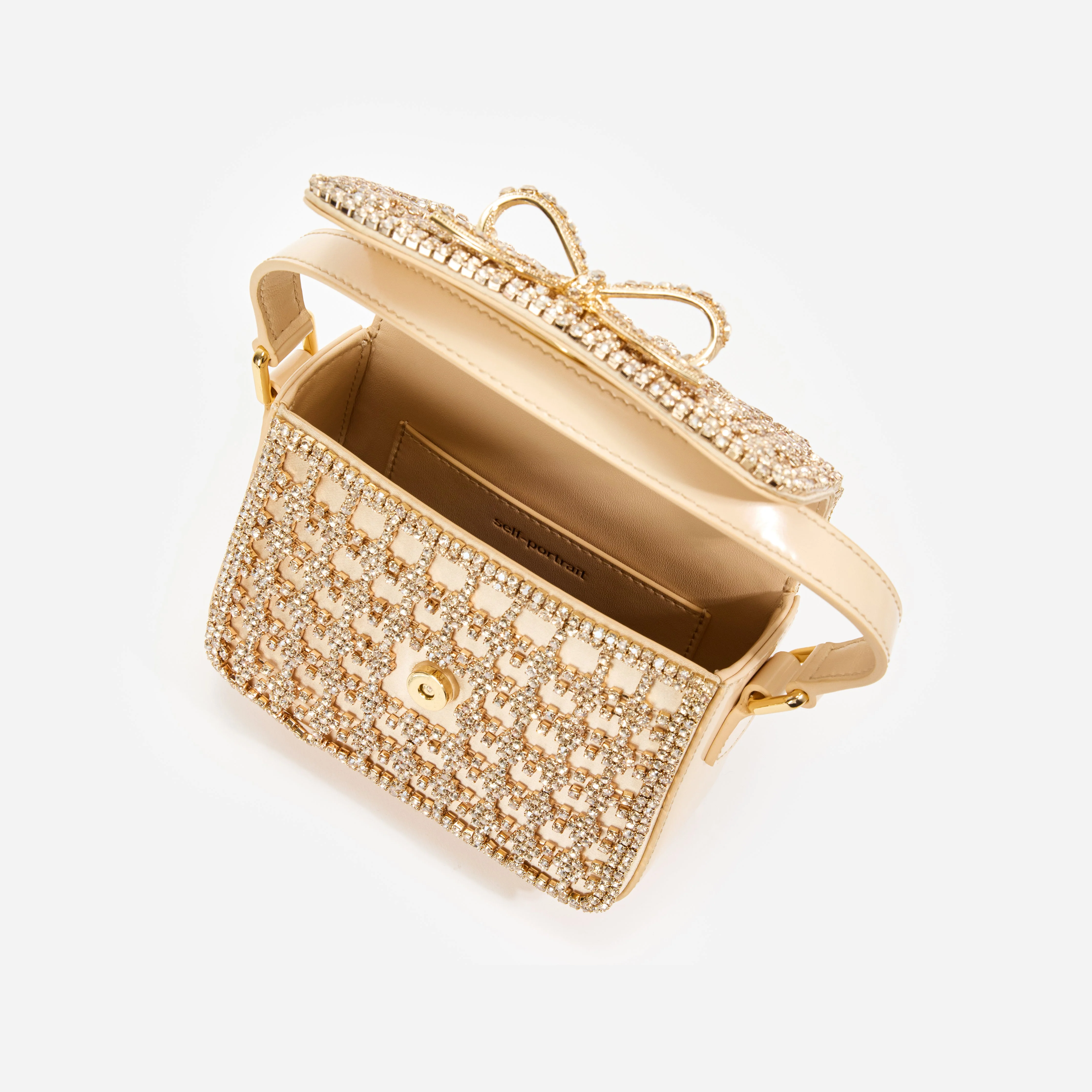 Gold Crystal Micro Bag - Image 5