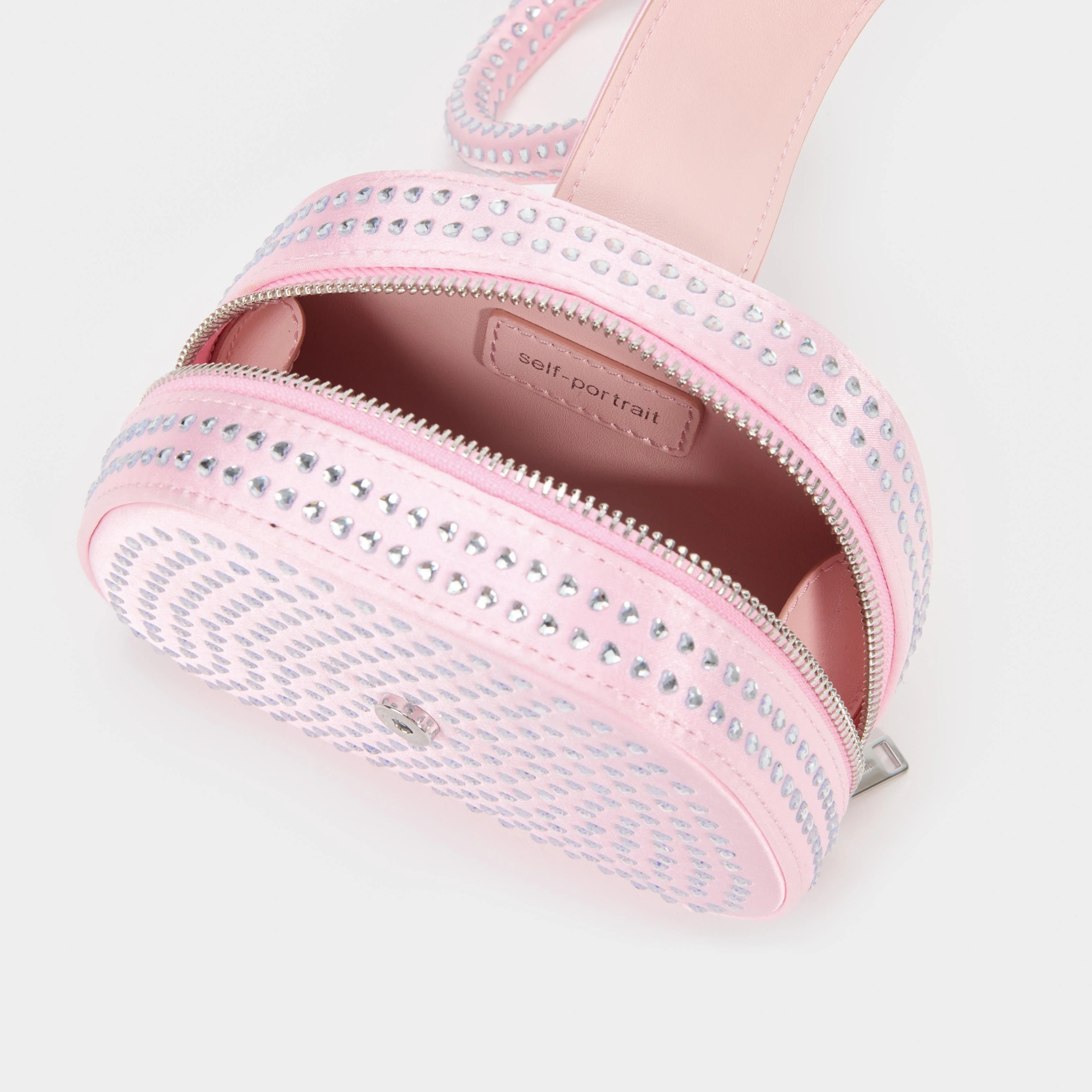 Pink Heart Rhinestone Bag - Image 4