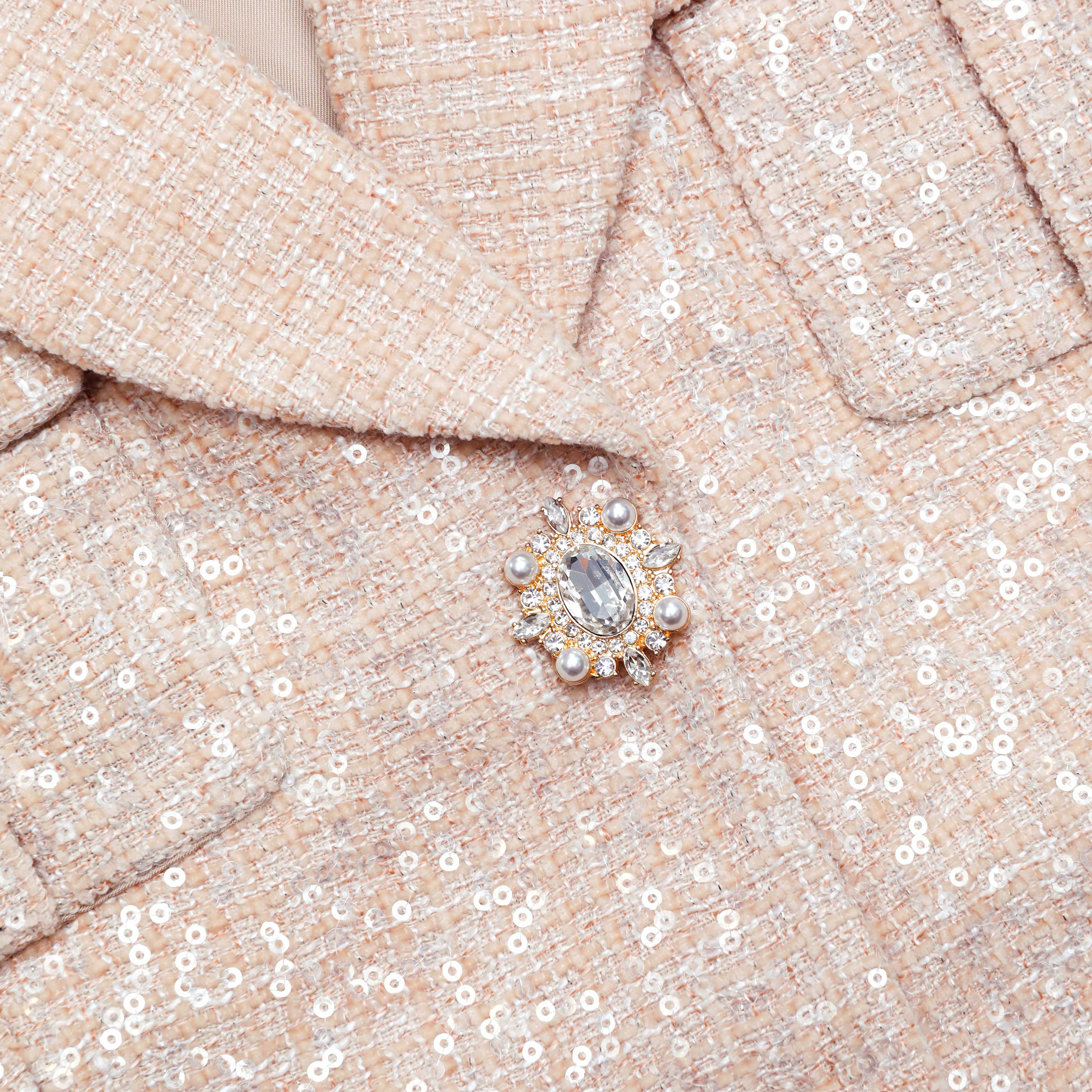 Sequin Boucle Jacket - Image 5