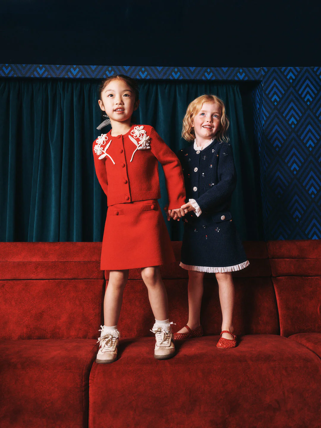 Red Knit Skirt - Image 3