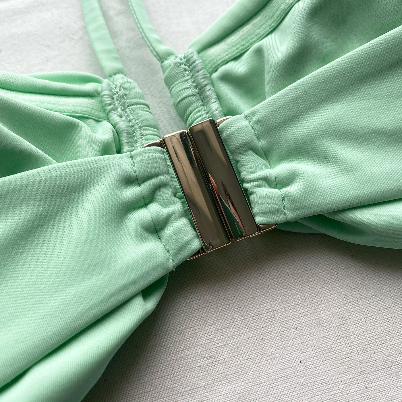 Spearmint Halter Neck Bikini Top - Image 5