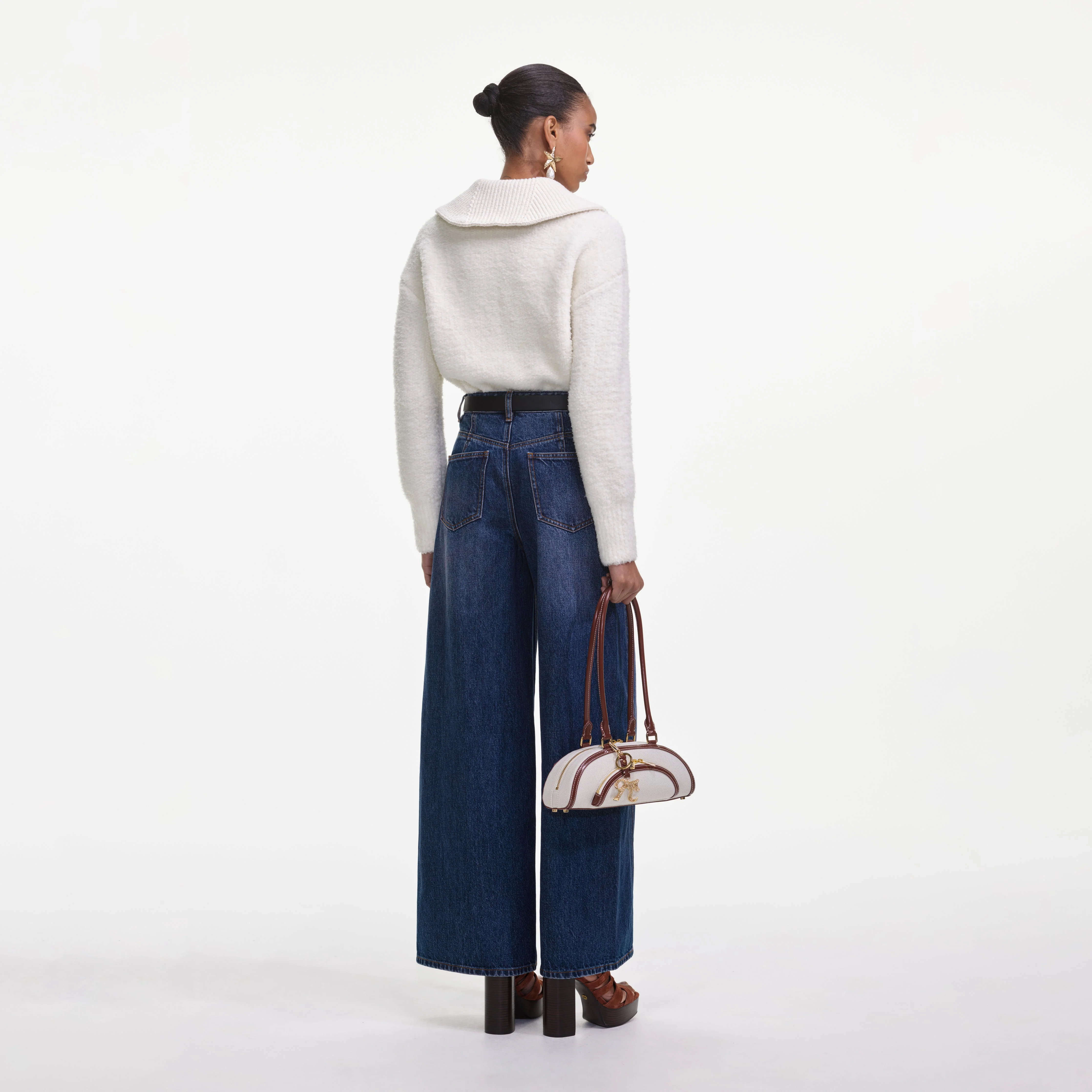 Bleached Denim Jeans - Image 3