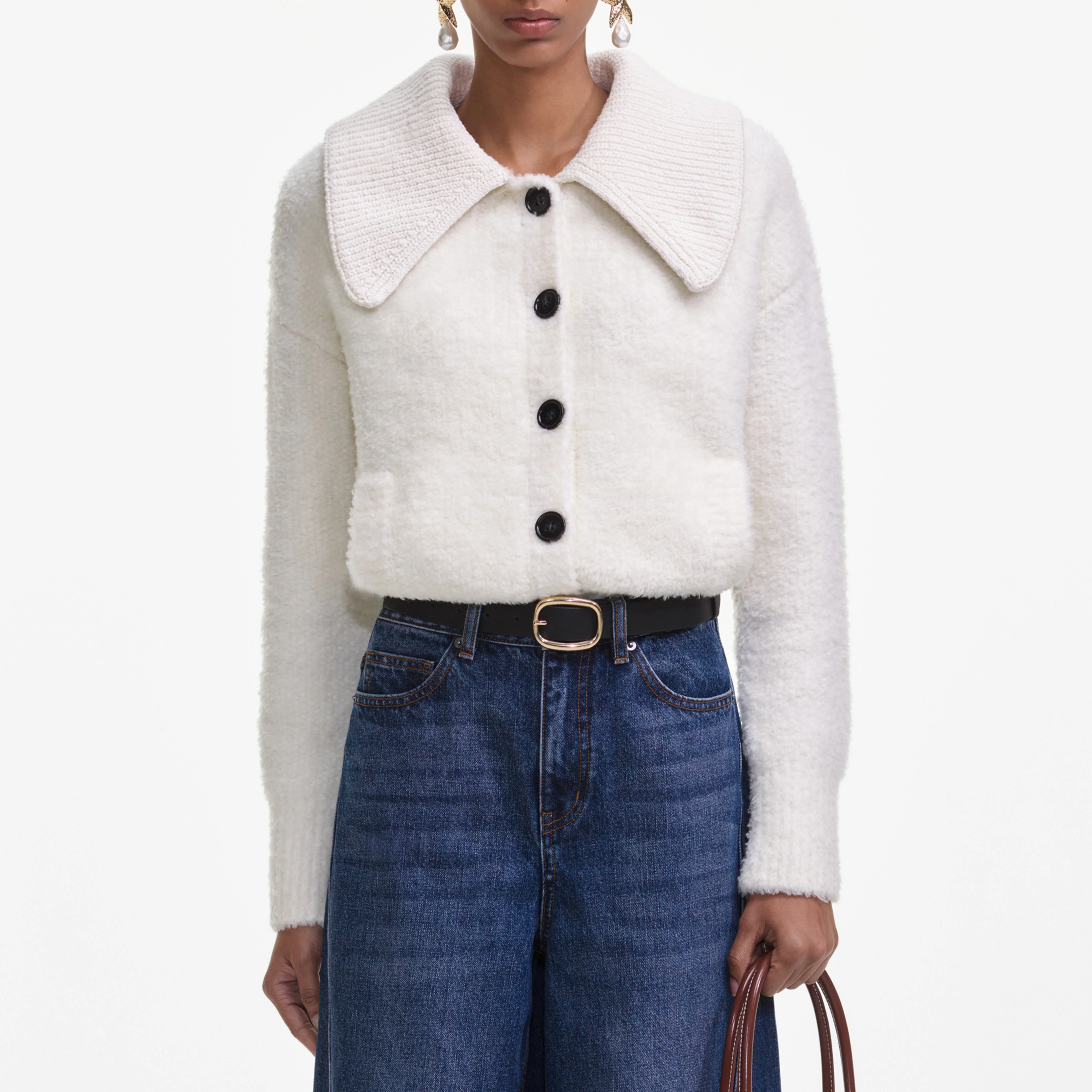 Bleached Denim Jeans - Image 4