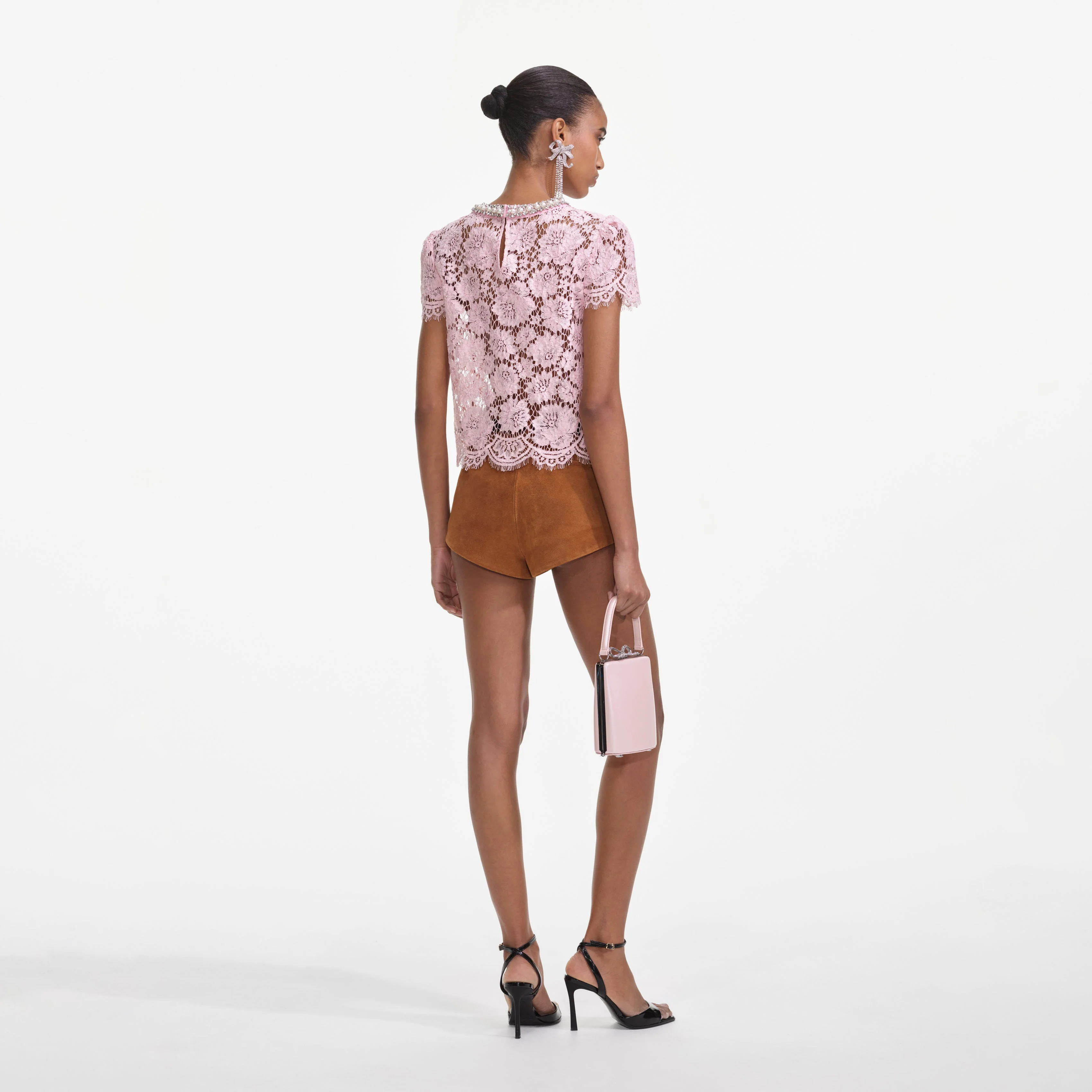 Pink Lace Top - Image 3