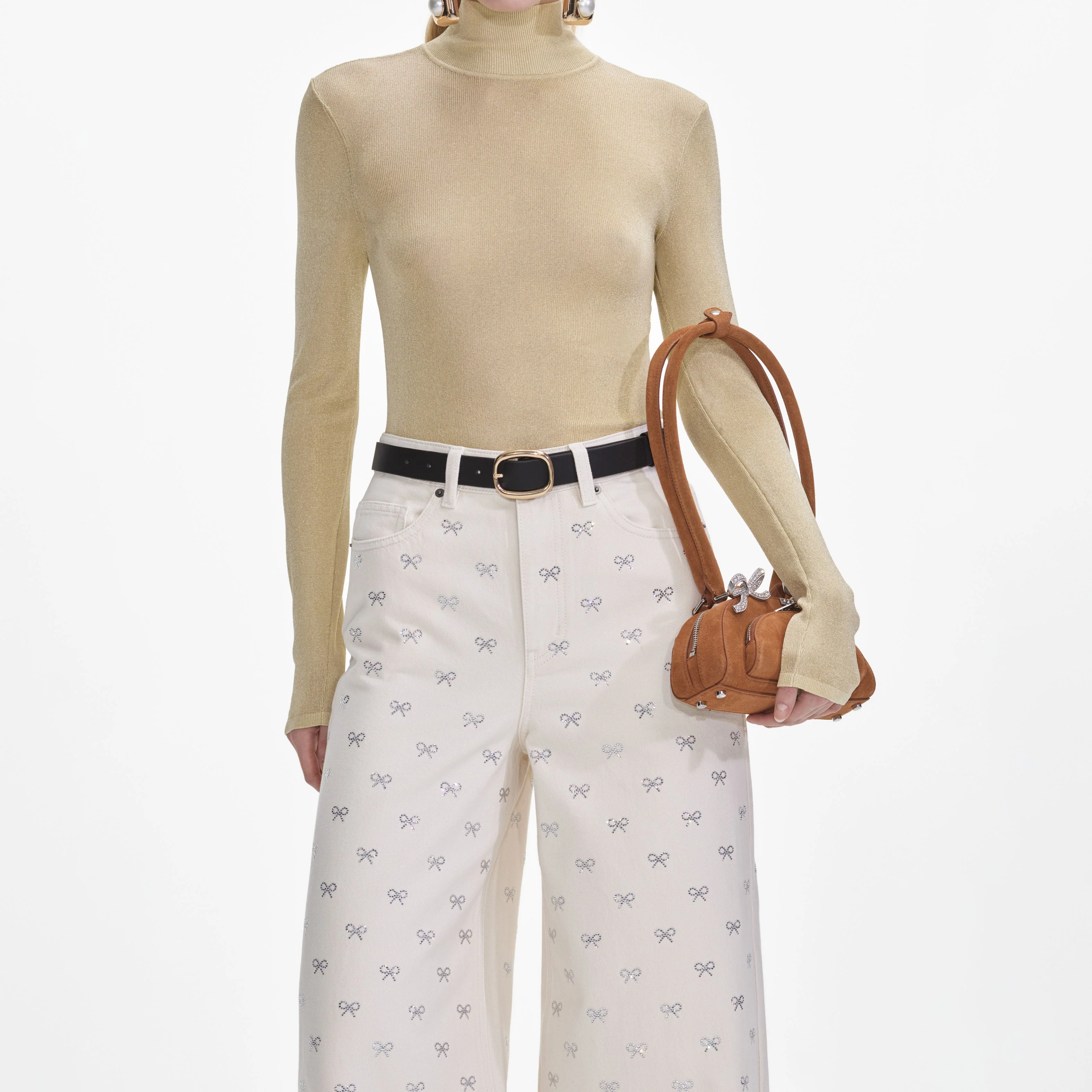 Yellow Viscose Knit Top - Image 4